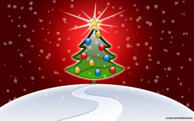glossy-christmas-tree-widescreen-703825